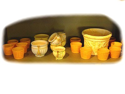 Detailfoto Accessoires aus Glas und Keramik