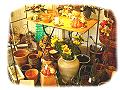 Glas, Keramik, Dekoration in allen Farben, Formen und Variationen