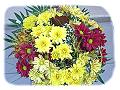 Ein Blumenstrauss aus dem Blumengeschäft "Freesia" in Kreischa